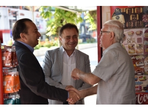 Başkan Şahin Esnaf Ve Vatandaşlarla Bir Araya Geldi