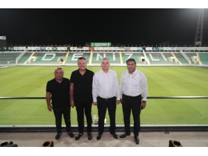 Başkan Osman Zolan Denizli Stadını İnceledi