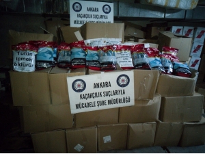 Kaçakçılık Ekipleri 870 Kilo Sahte Bandrollü Tütün Ele Geçirdi