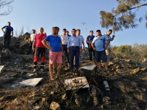 Bodrum’daki Yangın 6 Saat Sonra Söndürüldü