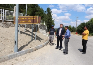 Yüzbaşı Şekip Efendi Şehitliği’nde Bakım Ve Onarım Çalışmaları