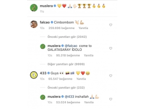 Radamel Falcao’dan Galatasaray Taraftarını Heyecanlandıran Paylaşım