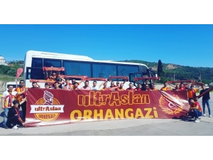 Ultraslan Orhangazi, Takımlarını Ankara’da Yalnız Bırakmadı
