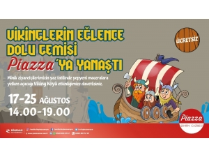 Vikingler’in Gemisi Piazza’ya Yelken Açtı