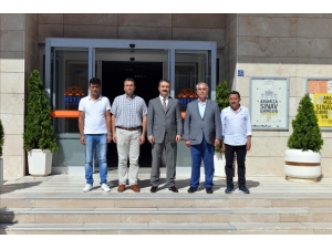 Rektör Öztürk’ten Sınav Koordinatörlüğü’ne Ziyaret