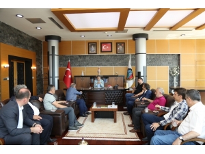 Başkan Alemdar Sakaryaspor’un Yeni Yönetimini Ağırladı