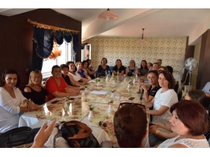 Chp Çanakkale İl Kadın Kolları Lapseki Teşkilatını Ziyaret Etti