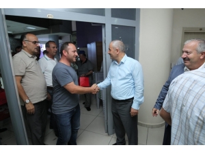 Başkan Büyükgöz, Mesai Arkadaşlarıyla Bayramlaştı