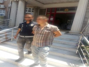 Park Halindeki Motosikleti Çalan Şüpheli Polisten Kaçamadı