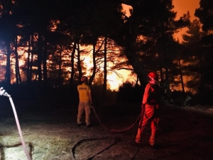 Çanakkale’deki Yangın Büyüyor