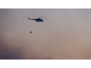 Çanakkale Valisi Yangın Mahalinde