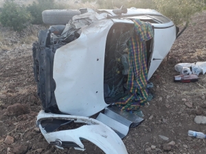 Otomobil Takla Attı: 1 Yaralı