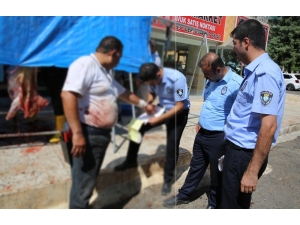 Haliliye’de Kurban Kesim Alanlarında Sıkı Denetimler Yapıldı