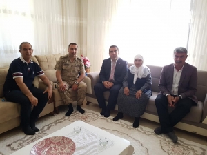 Kaymakam Öter, Başkan Yıldız Güvenlik Güçleriyle Bayramlaştı