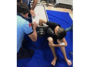 Babasına Yardım Ederken Elini Et Kıyma Makinesine Kaptırdı