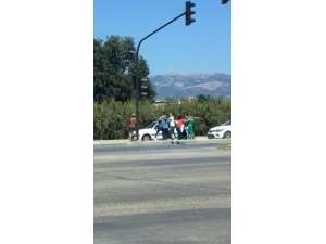 Bursa’da Trafik Magandaları Temizlik İşçisine Saldırdı