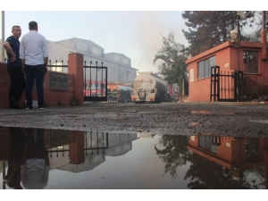 Fabrikaya Sıçrayan Orman Yangını Söndürüldü