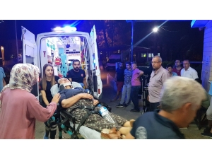 Kontrolden Çıkan Otomobil Şarampole Devrildi