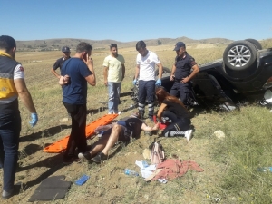 Kırşehir’de Kaza 2 Yaralı