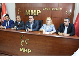 Mhp Konya İl Teşkilatı Bayramlaştı
