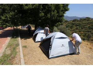 Kaş’ta Çadır Operasyonu