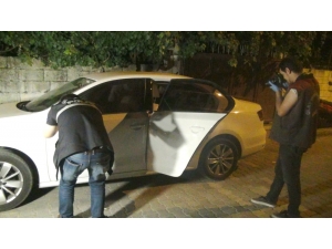 Adıyaman’da Otomobil Kurşunlandı