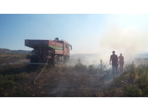 Bingöl’de 2 Köyde Çıkan Yangın Söndürüldü