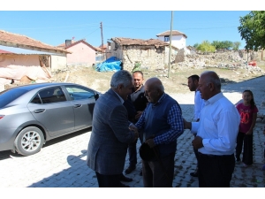 Dumlupınar Protokolü Şehit Ve Gazi Ailerini Ziyaret Etti