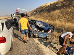 Siirt’te Trafik Kazası: 2 Yaralı