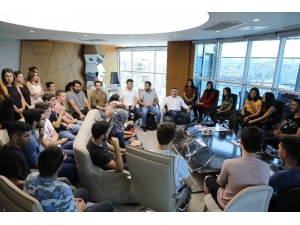 Baysem Öğrencilerinden Başkan Sandal’a Ziyaret