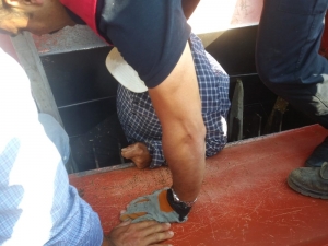 Patoza Düşen Çiftçiyi İtfaiye Kurtardı