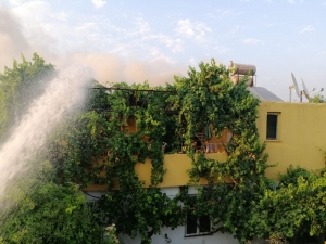 Ortaca’da Ev Yangını