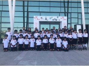 Müdür Tunç, Kayak İdmanlarını Takip Etti