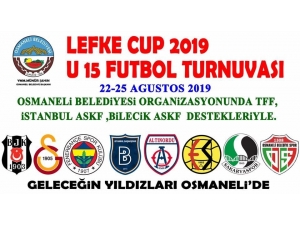 Osmaneli ’Lefke Cup 2019 U15 Turnuvası’na Ev Sahipliği Yapacak