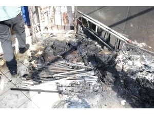 Kumaş Boyama Atölyesindeki Yangın Korkuttu