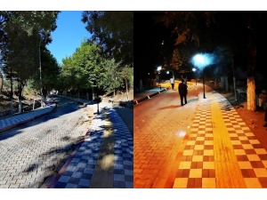 Emet’te Kaplıcalar Caddesi Yeni Yüzüyle Hizmette