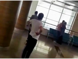 Sözlüsüne Kızdı, Hastanede Rehin Aldı