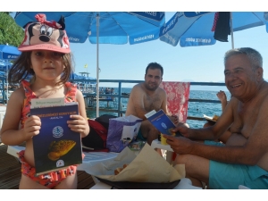 Falez Plajlarında Plastik Atık Bilgilendirmesi