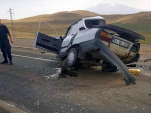 Ağrı’da Yürek Burkan Kaza