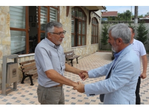 Sazak’tan Bozkurt’a Hayırlı Olsun Ziyareti