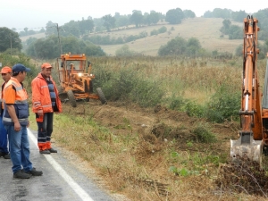 Pazaryeri Bursa Yolunda 5’nci Etap Çalışmaları Başladı
