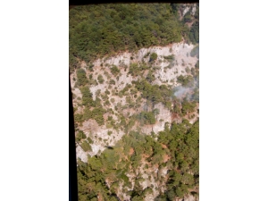 Kazdağları’nda Yıldırım Ormanı Yakıyordu