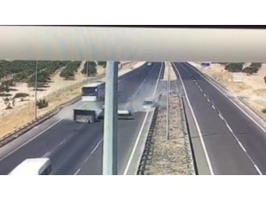 14 Kişinin Yaralandığı Zincirleme Kazanın Görüntüleri Ortaya Çıktı