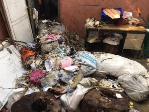 Odunluktan Çıkan Yangın Korkuttu