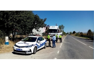 Malkara Polisinden Tonaj Denetimi