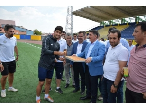 Çelebi’den Ağrıspora Moral Ziyareti