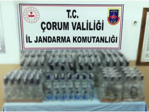 Jandarma’dan Kaçak İçki Operasyonu