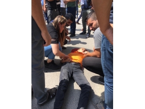 Bsikletliler, Kafa Kafaya Çarpıştı