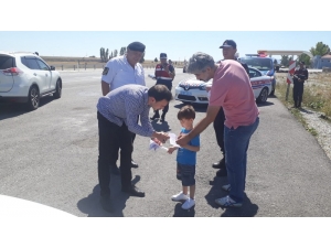 Kaymakam Miraç Akbulut Trafik Uygulamasına Katıldı