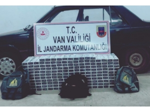 Erciş’te 3 Bin 500 Paket Kaçak Sigara Ele Geçirildi